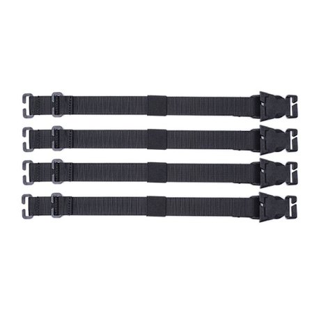 4 Stk Tactical MOLLE Stroppe Kompressionsstropper SORT