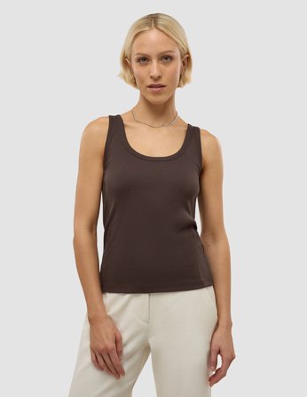 Shaping New Tomorrow - Female - Rib Tank Top - Espresso - Size XXL