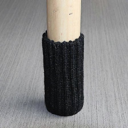 24 Stolar Strumpor för Stolsben, Filt Möbel Stolsstrumpa, Möbelfötter