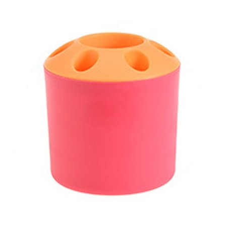 Kreativ Tandborsthållare med Flera Hål Förvaring Pennorganisatör Badrum Heminredning