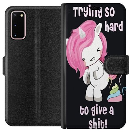 Kompatibelt Plånboksfodral till Samsung Samsung Galaxy S20 Enhörning