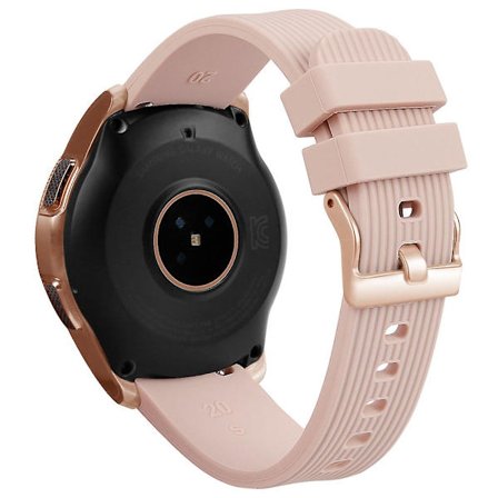 L Storlek 20mm Klockarmband för Samsung Galaxy Watch Active / Watch6 / Watch5 / Watch4 Silikon Armband
