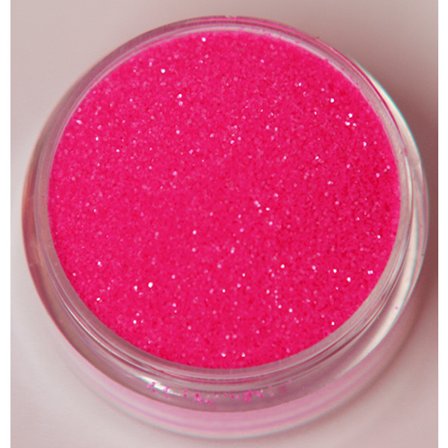Negleglitter - Finkornet - Jelly pink - 8ml - Glitter