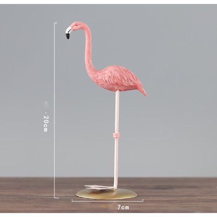 C-Creative Resin Crafts INS Flamingo Cartoon pendel hjem livin