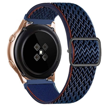 20 mm 22 mm band för Samsung Galaxy Watch 4/classic/3/5/ pro/active 2 Gear S3 Elastisk nylon Huawei Watch Gt 2 2e 3 Pro Strap
