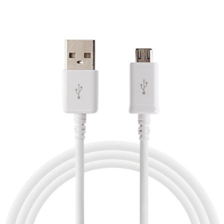 Micro-USB til USB 2.0-kabel Til Opladning og Synkronisering - Hvid