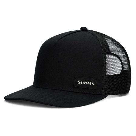 Simms High Crown Flatbill Black