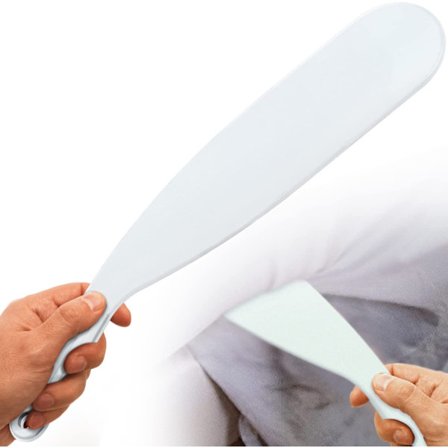 1 stk. Verktøy for bretting av laken, padle for å gjøre sengen enklere og