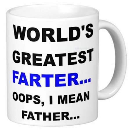 Mugg - Världens bästa pruttare