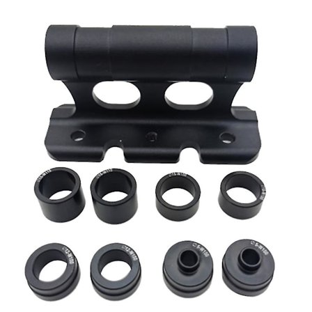 Sykkelgaffelmontering Hurtigutløsning Gjennom Akselbærer Forgaffelblokk Takstativ Støtte Sykkel Stativ