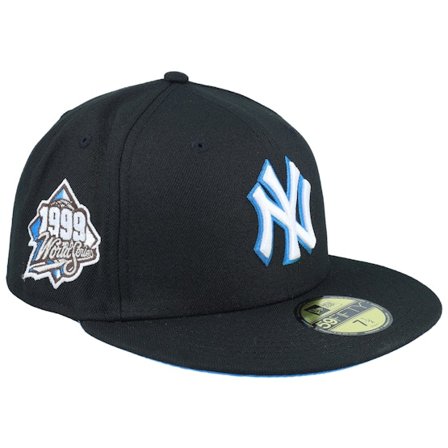 New Era - MLB Svart snapback Caps - New York Yankees Coast To Coast 59FIFTY 99 World Series Black Snapback @ Hatstore