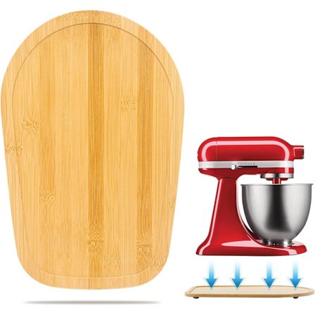 Bamboo Mixer Slider Mat för Kitchen Aid Artisan Mini 3.5 Quart Tilt-Head Stand Mixer