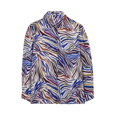 Luisa Cerano Blouses , Blauw , Dames , Maat: M