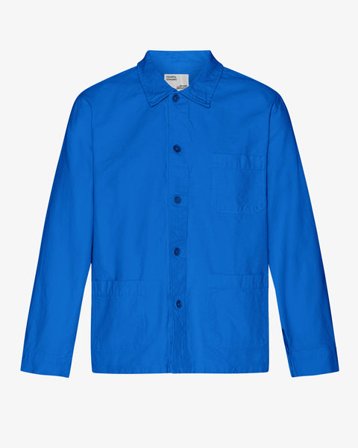 Organic Workwear Jacket - Pacific Blue - Male - S