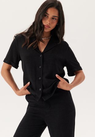 Object Collectors Item Objsanne S/S Re shirt Black Klær