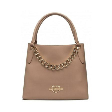 Love Moschino HandTas , Beige , Dames , Maat: ONE Size