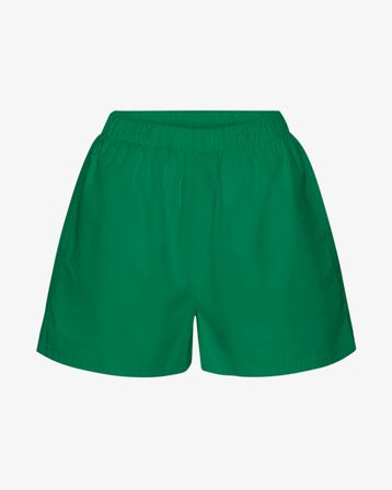 Women Organic Twill Shorts - Kelly Green