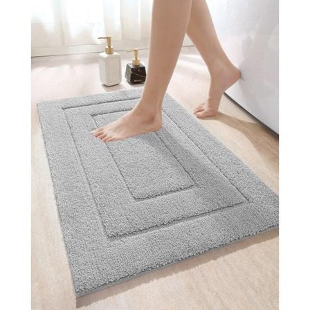 Halkfri badrumsmatta, ultramjuk och vattenabsorberande badmatta