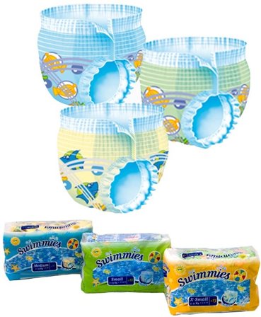 Swimmies Pants Medium 11 Pezzi