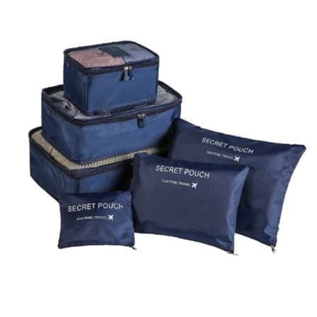 OBOSOE 6-delt Rejseorganisator til Tasker, Vandafvisende, Letvægt