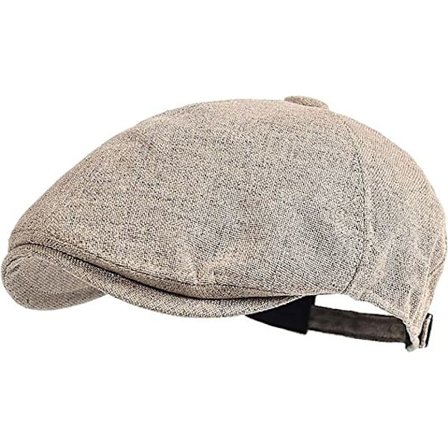 Hatte for menn, dame vintage beret bomull cap, Peaky Newsboy