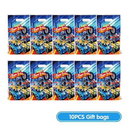 Hjul Födelsedagsdekoration Servis Muggar Tallrikar Bakgrund Banner Kit Racerbil Tema Födelsedag Grattis Party Deco Ballonger Tillbehör (YJD)