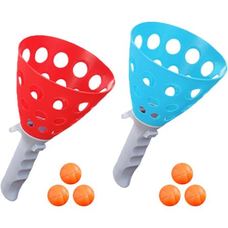 Pop and Catch Game - Catch Ball Game Set - Slitstarkt strandspel med L