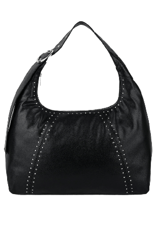 Nunoo Maxi Dandy Buckle Rivet Mountain Black Handväskor Dam Svart