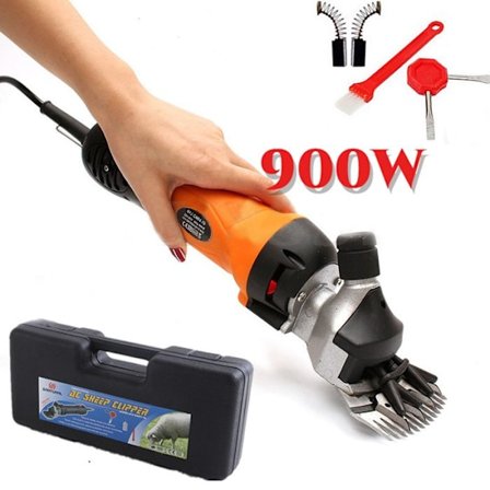 SWAREY elektrisk fåreklipper 900W justerbar hastighed fleksibelt skaft til får gedeuld