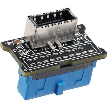 Datamaskin Hovedkort Usb 3.0 19pin Til 3.1 Type-c Panel Er Type-e Adapter 20 Til 19 Pin Utvidelse