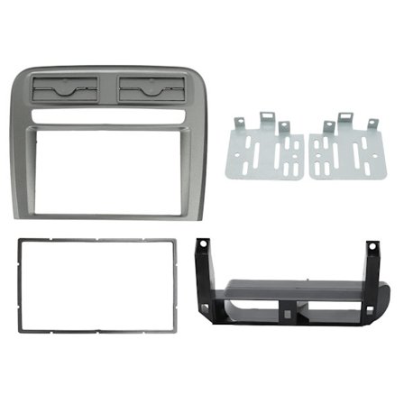 Bilradiopanel Stereo Fascia Dash Install Trim Udskiftning til FIAT Punto 199 310 2005‐2009