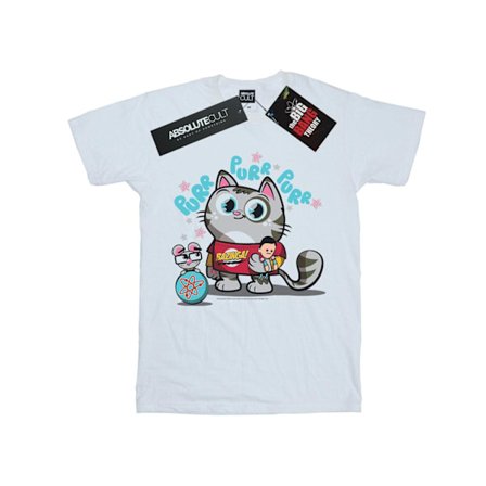 The Big Bang Theory Dam/Damer Bazinga Kitty Bomull Pojkvän T-shirt