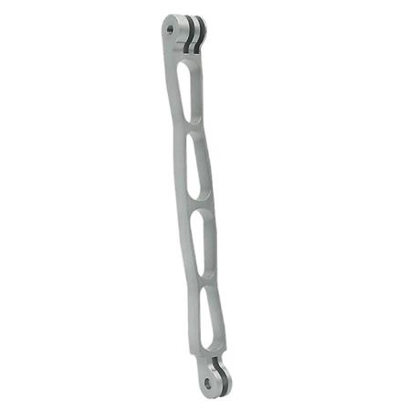 Aluminiumförlängningsarm Metallstångsmontering Förlängningsstång Förlängd hjälmpinnefäste kompatibel med 360 One R/hero/osmo
