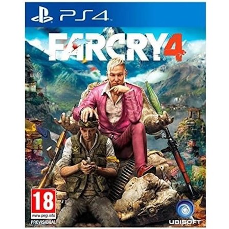 Videospil - Ubisoft - FAR CRY 4 - PS4 - FPS-skyder - 1 til 2 spillere - 18 år og ældre