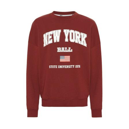 Ball, Sweatshirt - L. Smith Paars, unisex, Maat:M