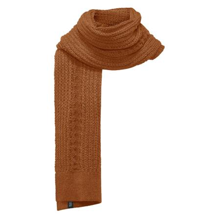 BomBoogie Wool Blend Tricot Halstørklæde Orange, Dame Tørklæder, Størrelse: ONE Size
