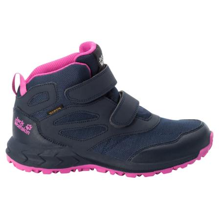Jack Wolfskin Kids' Woodland Texapore Mid VC Children hiking boots Blue 35