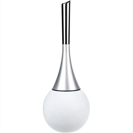 38 * 14 cm toalettbørste i rustfritt stål Sanitær toalettbørstesett (hvit)