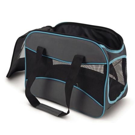 Beeztees Transportväska För Hund Ucont Nylon Svart 42x21x30 Cm 7 Svart