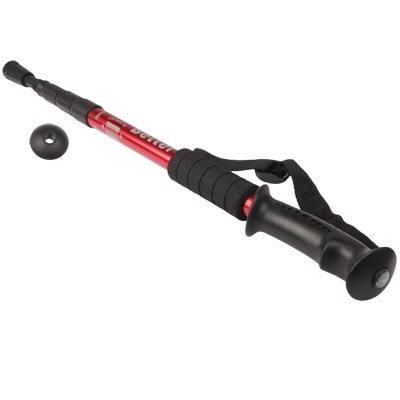 Hopfällbar gångstav i lätt aluminium