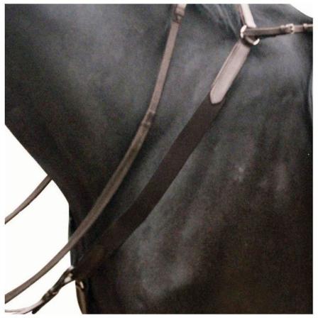 Kincade Läderbröstskydd Helsvart