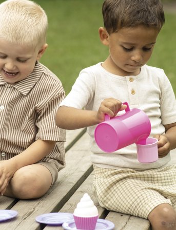 Dantoy Mlp Coffee-Cupcake Set In Box 20 Pcs - Multi/patterned - 25X 14.5X 14