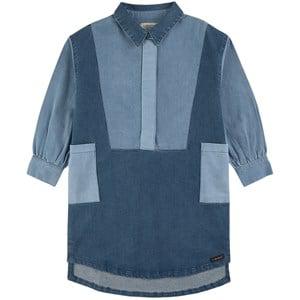 A Monday in Copenhagen Moonlight Blue Sanna Shirt Dress With Denim 14 Years - Dresses - 14 years - Blue - Mädchen