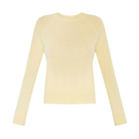 Samsøe Samsøe Boston cashmere sweater Gul, Dame
