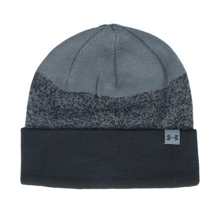 Under Armour - Black cuff Beanie - B's Beanie & Glove Combo Black Cuff @ Hatstore