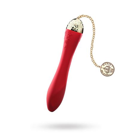 Marie G-punktvibrator - Intens Rød - Vuxen.no - teste sexleketøj, gavetips, valentinsdage, appstyrte dildo, vibrator, romantikk & sommersex.