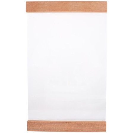 Akryl foto ramme certifikat display rack akryl væg lærer fil rack A4 væg ramme (35.00X21.00X1.80CM, som vist på billedet)