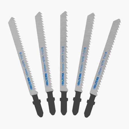 Sticksågsblad 10 tpi typ A 5 st.