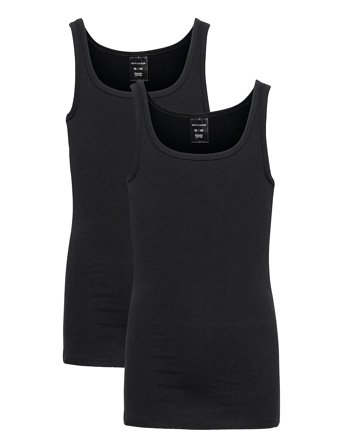 Schiesser Top - Black - 164