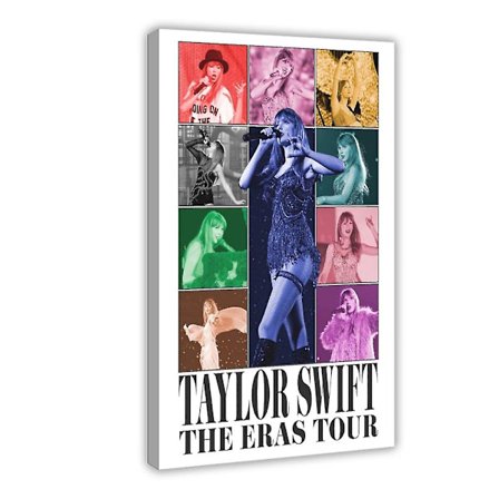 HK Lahjat Julisteet Koti Dekor Taylor Swift The Eras Tour Seinätaide Maailmankiertue Elokuvajuliste Kehystämätön